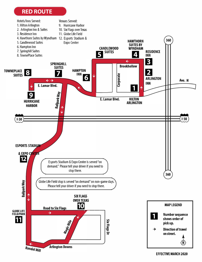 Red Line - Arlington Trolley