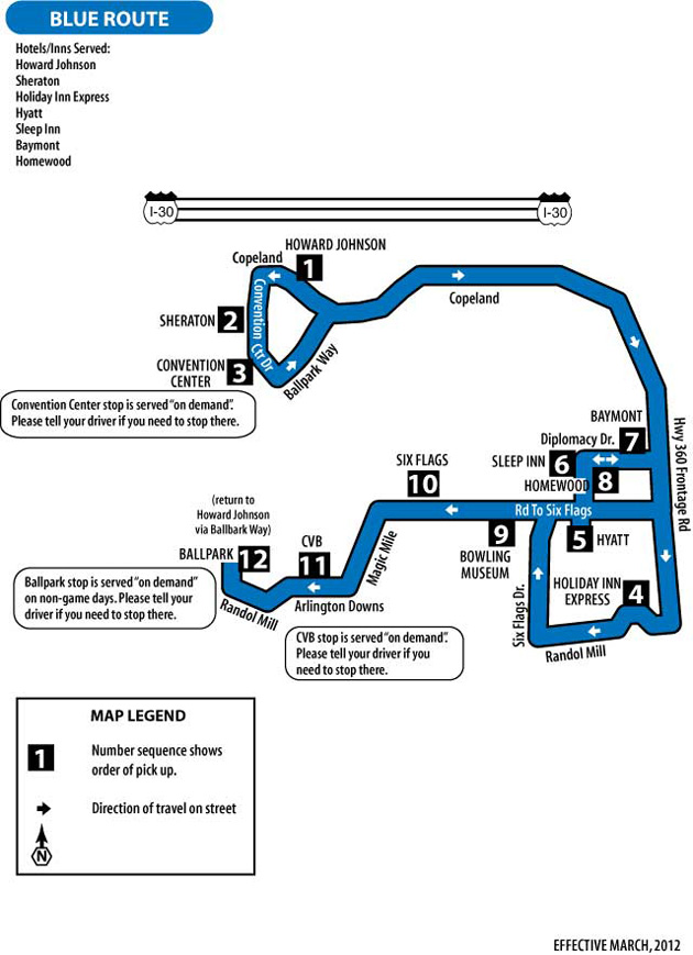 Blue Line - Arlington Trolley